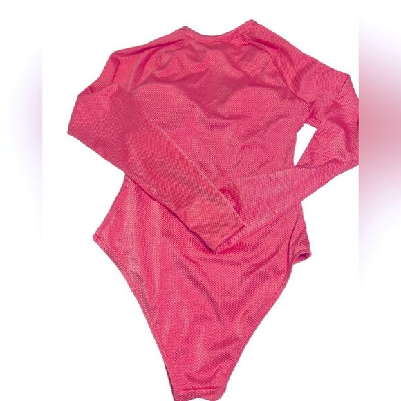 Betsey Johnson Scuba Zip Up Swimsuit - Picture 4 of 13